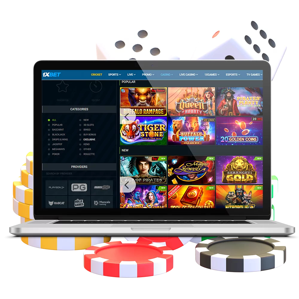 Play 1xBet casino games and win big money in Bangladesh.