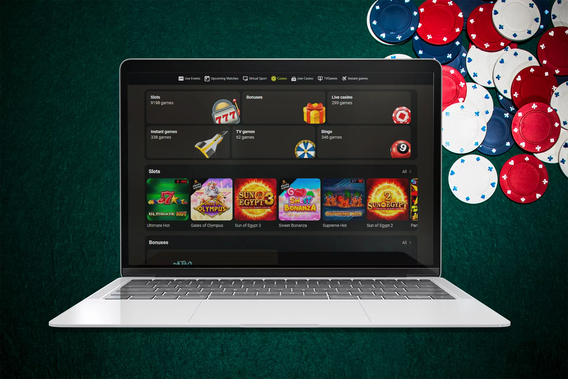 Find a poker game or even big poker tournament.