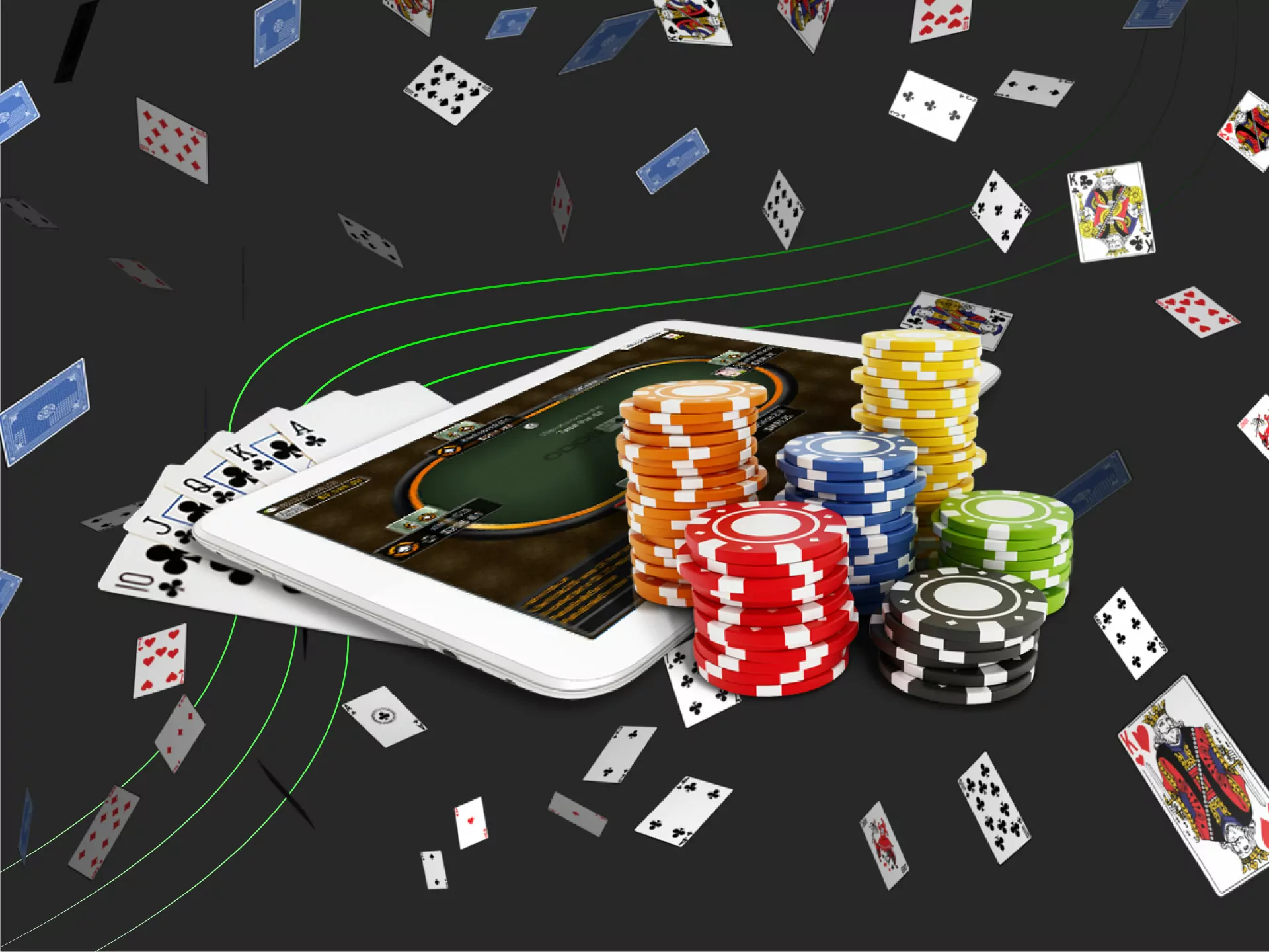Choose the best poker room and start playing poker.
