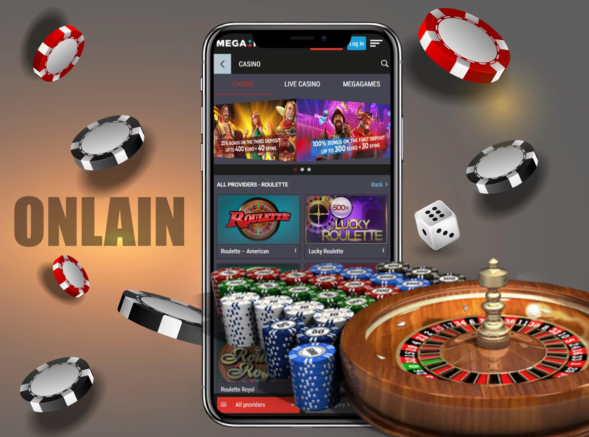 Casino apps always have online roulette.