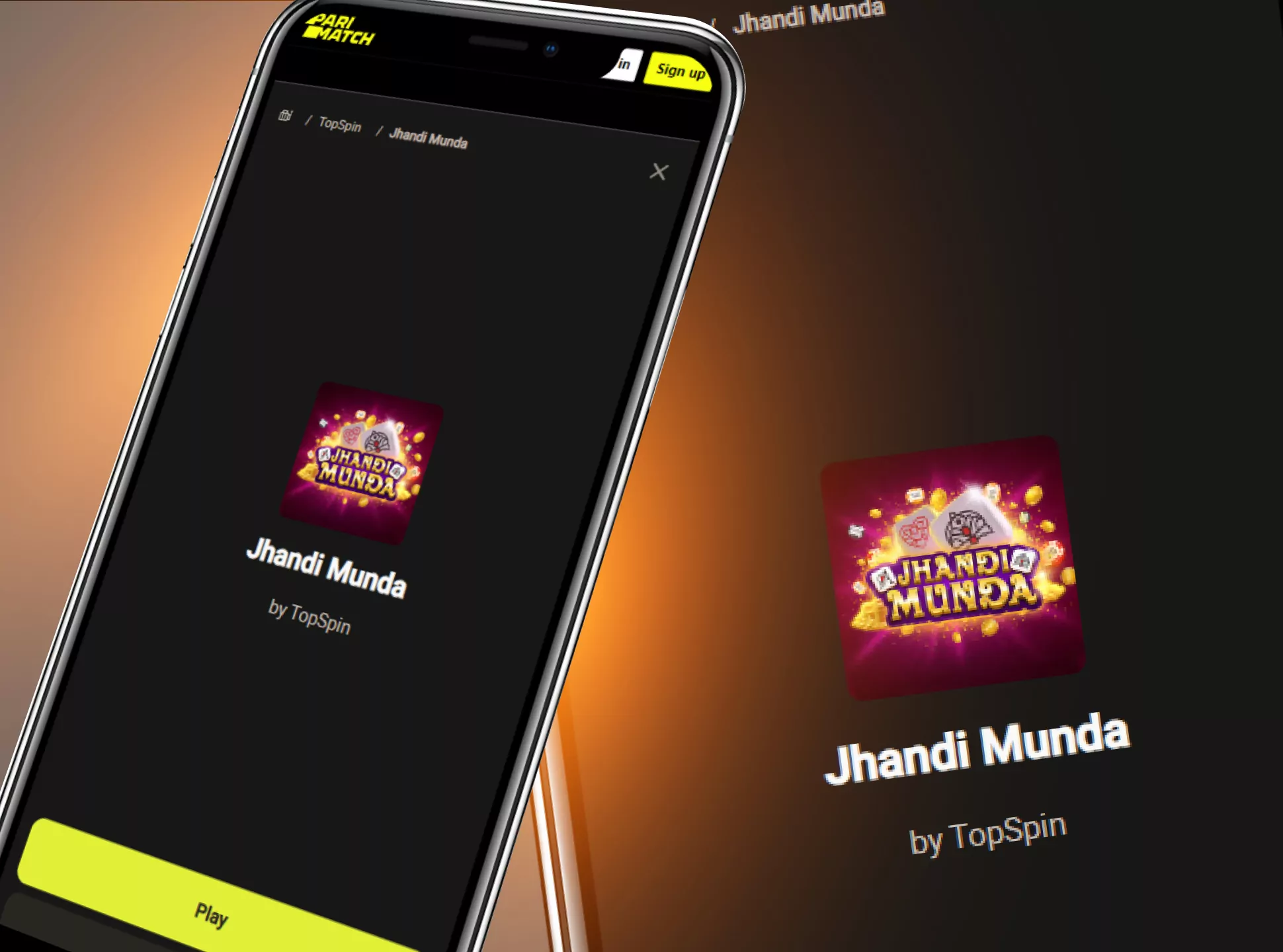Jhandi Munda games are present in the Megapari app.