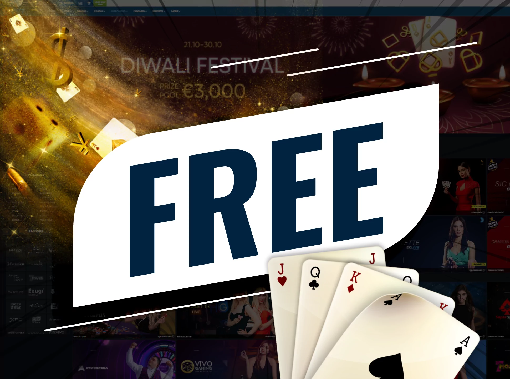 You can use free spins to try the games in an online casino.