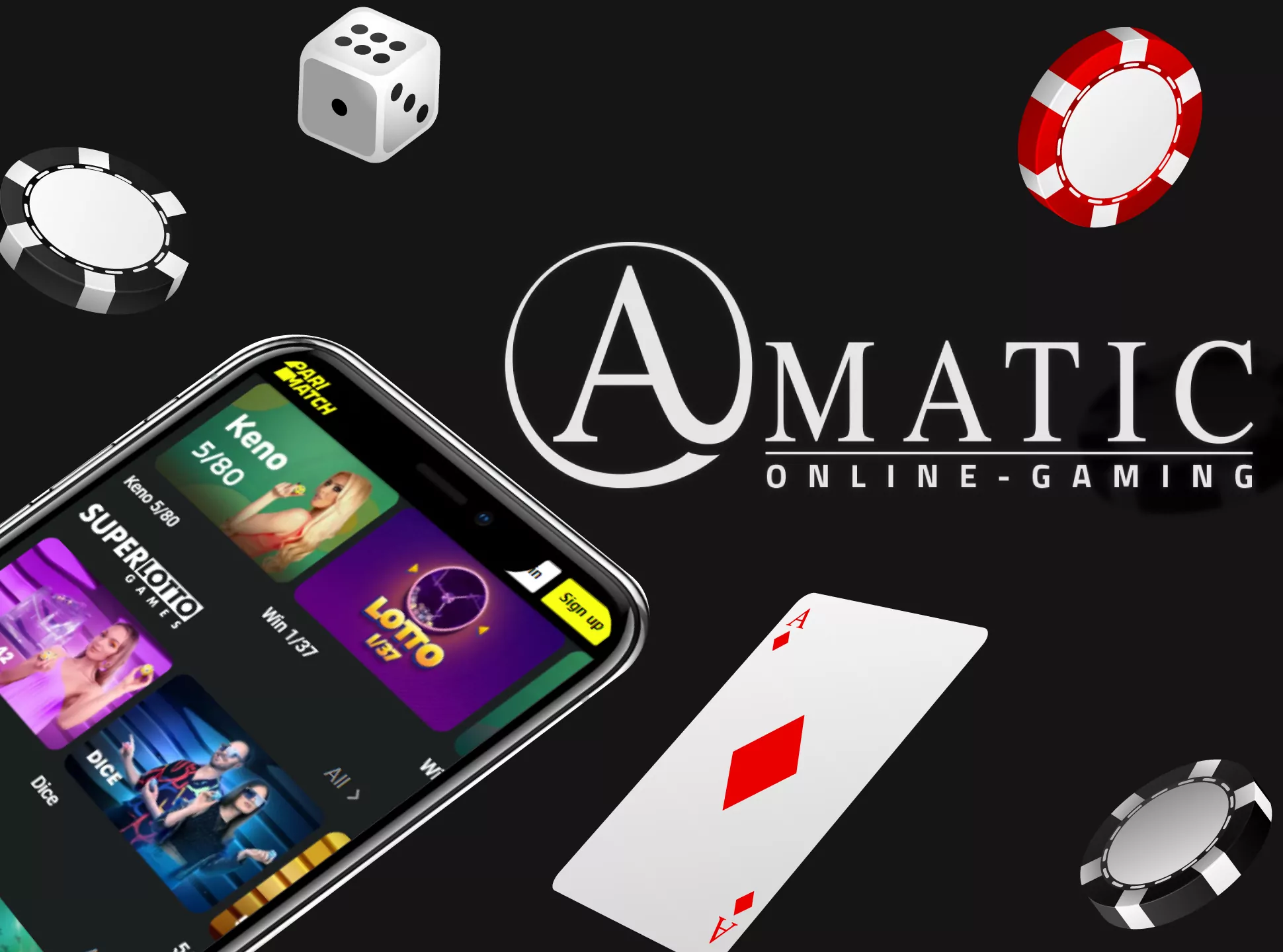 Amatic is one of the oldest game providers.
