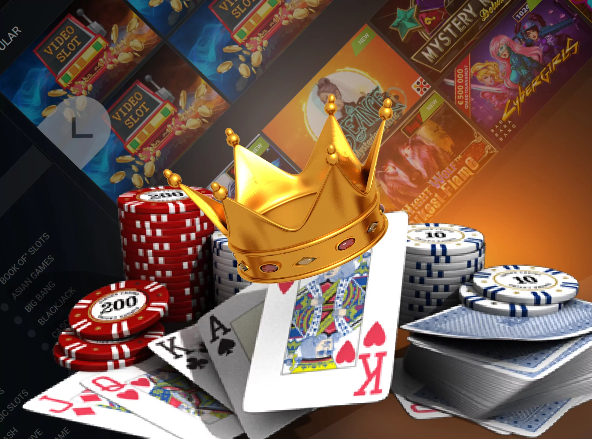Play baccarat on real money at online casino.