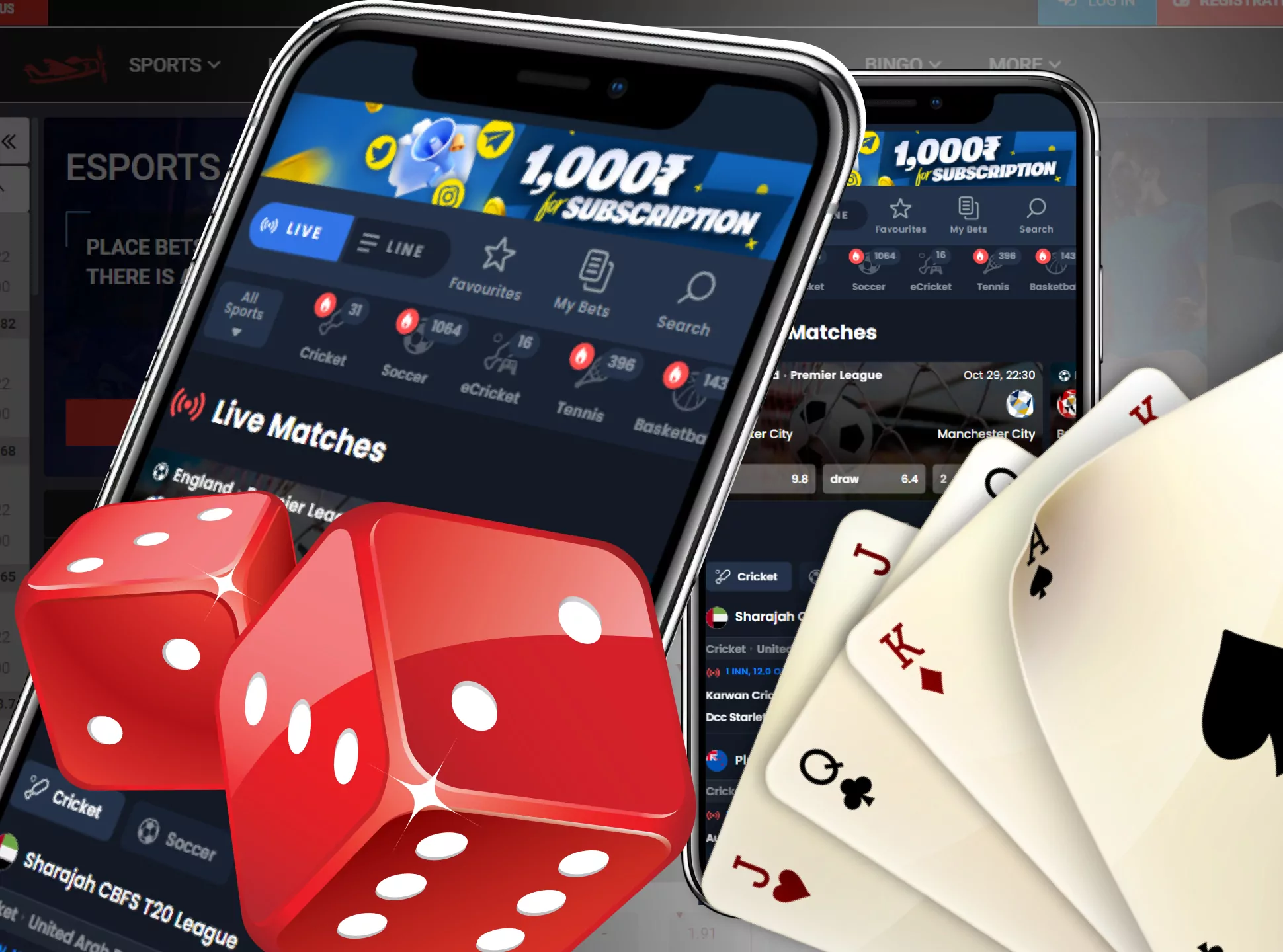 Some online casinos have separate bonuses that can be used only in their apps.