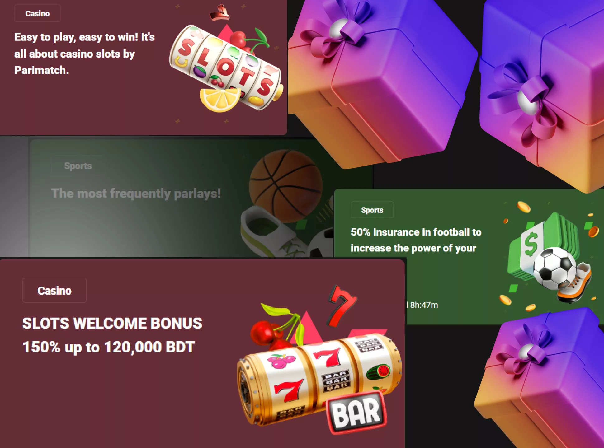 Every online casino has its own bonuse system to attract new players and carry the regular ones.