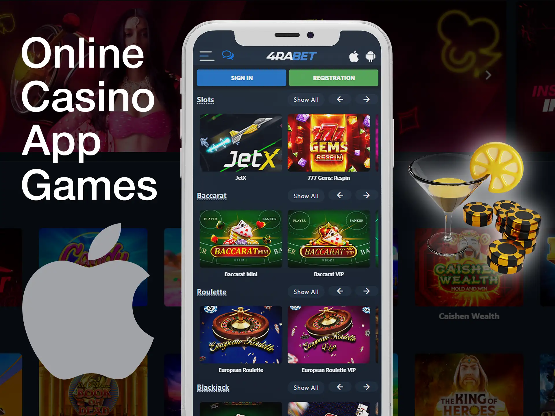 Check for new casino games on website of your favourite betting company.