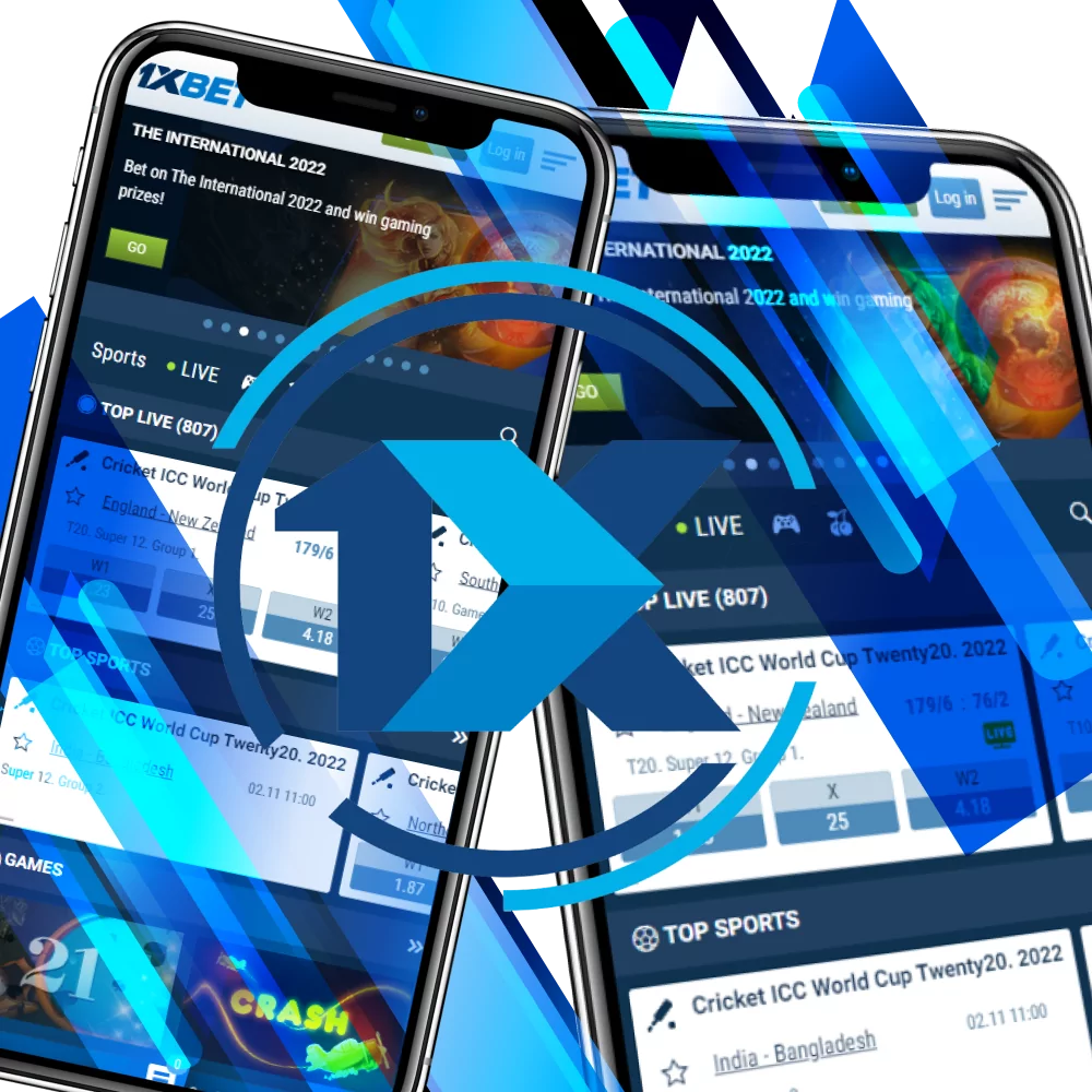 1xBet has a convenient and user-friendly application for sports betting and casino gaming.