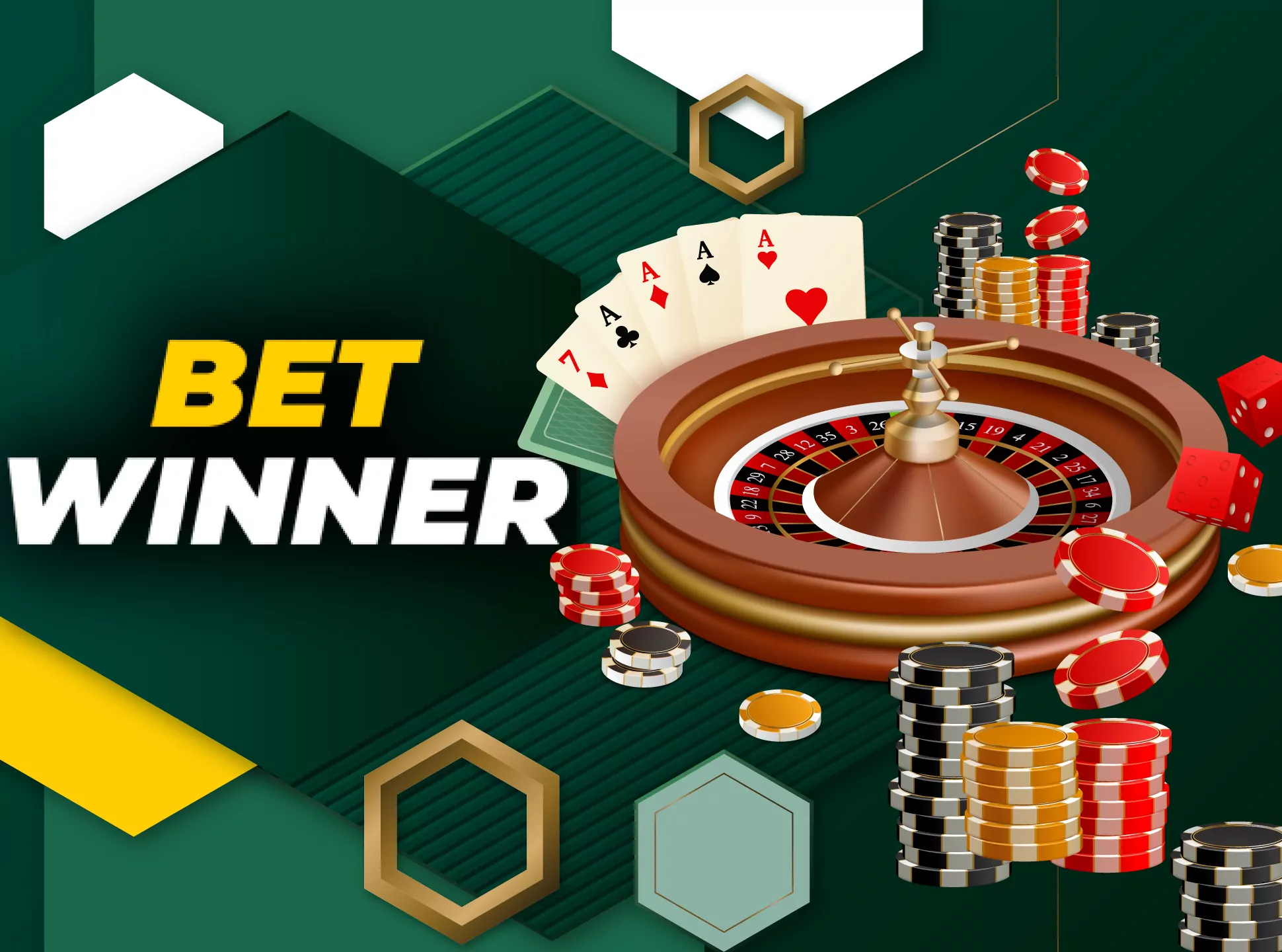 Roullete games can be played against the real dealrs at Betwinner.