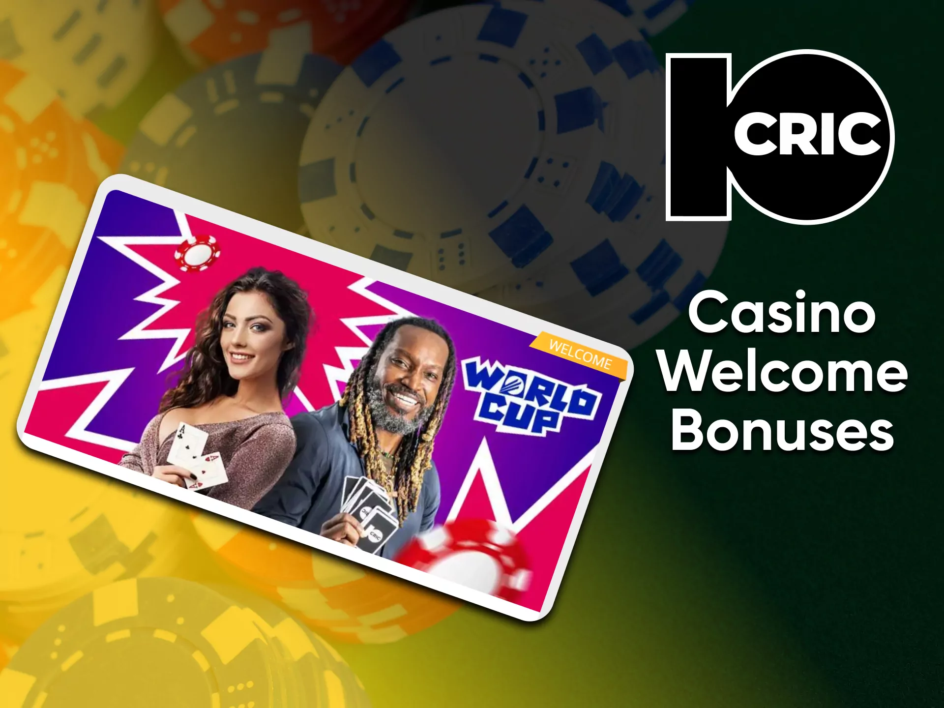 Replenish your account to receive a bonus from 10cric.