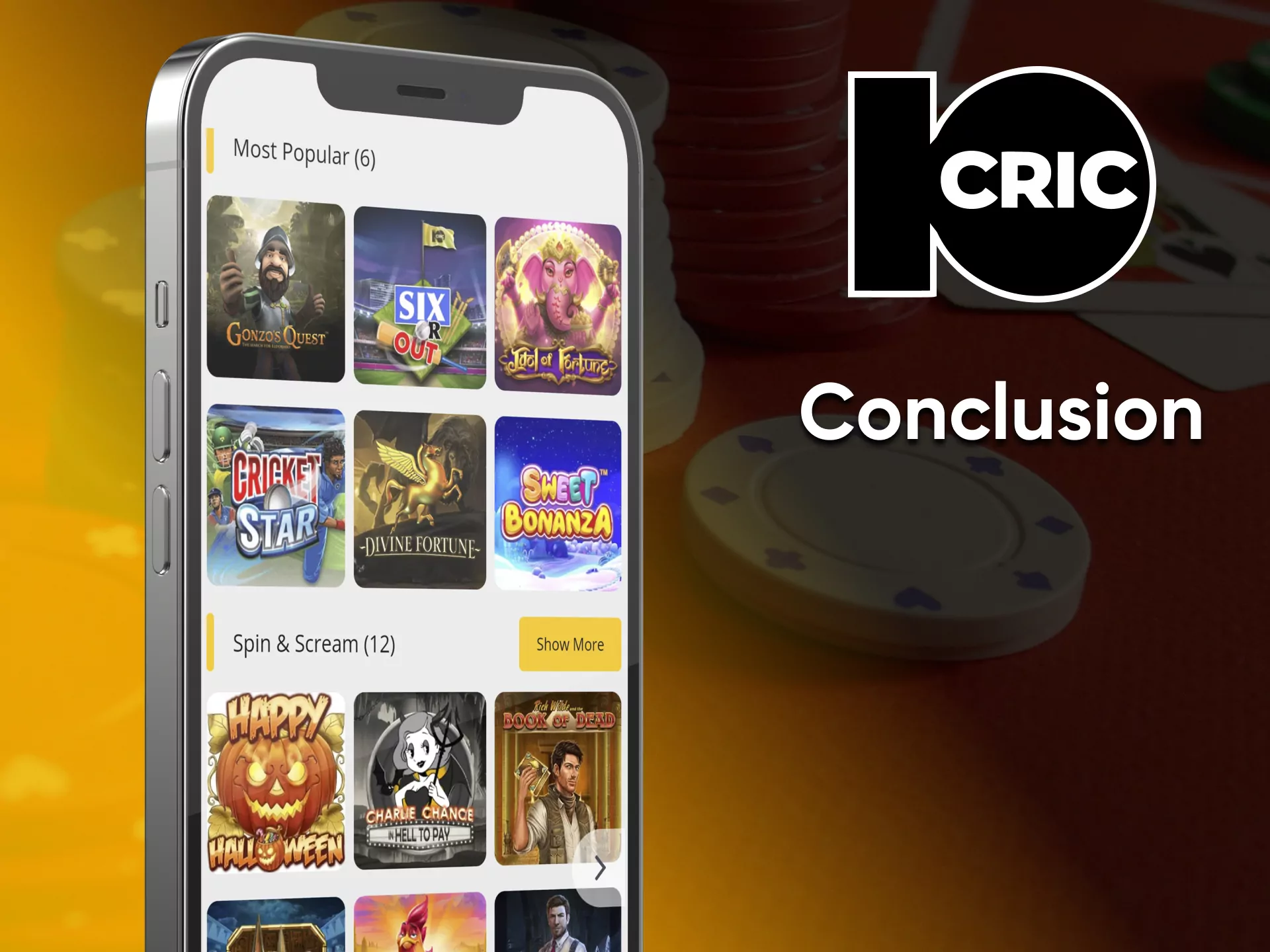 Enjoy casino games at the site from 10cric.