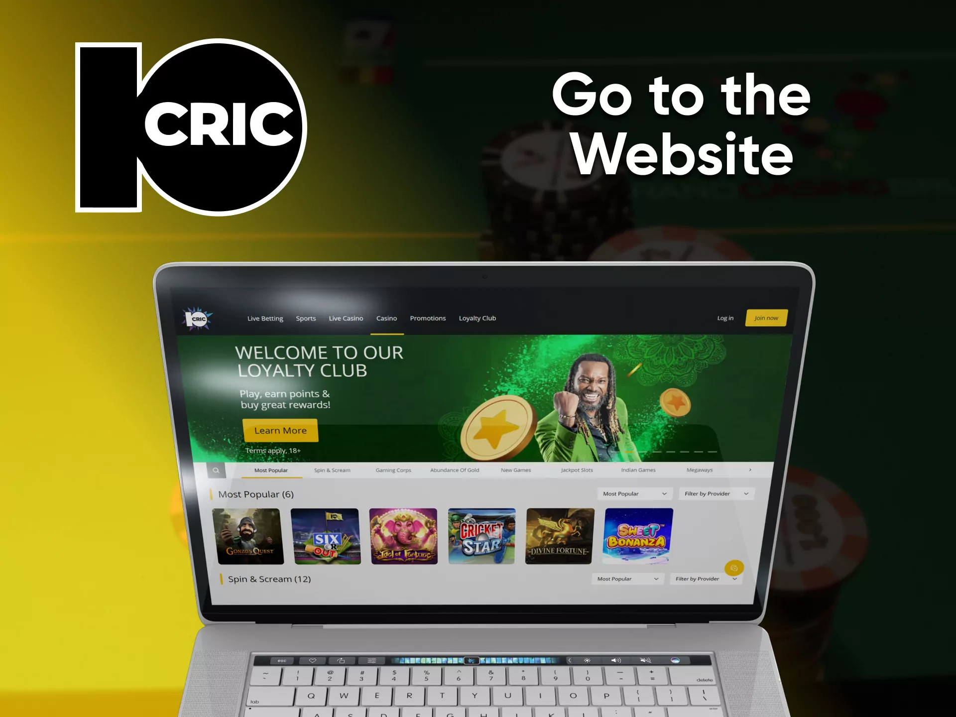 Visit the official 10cric website.