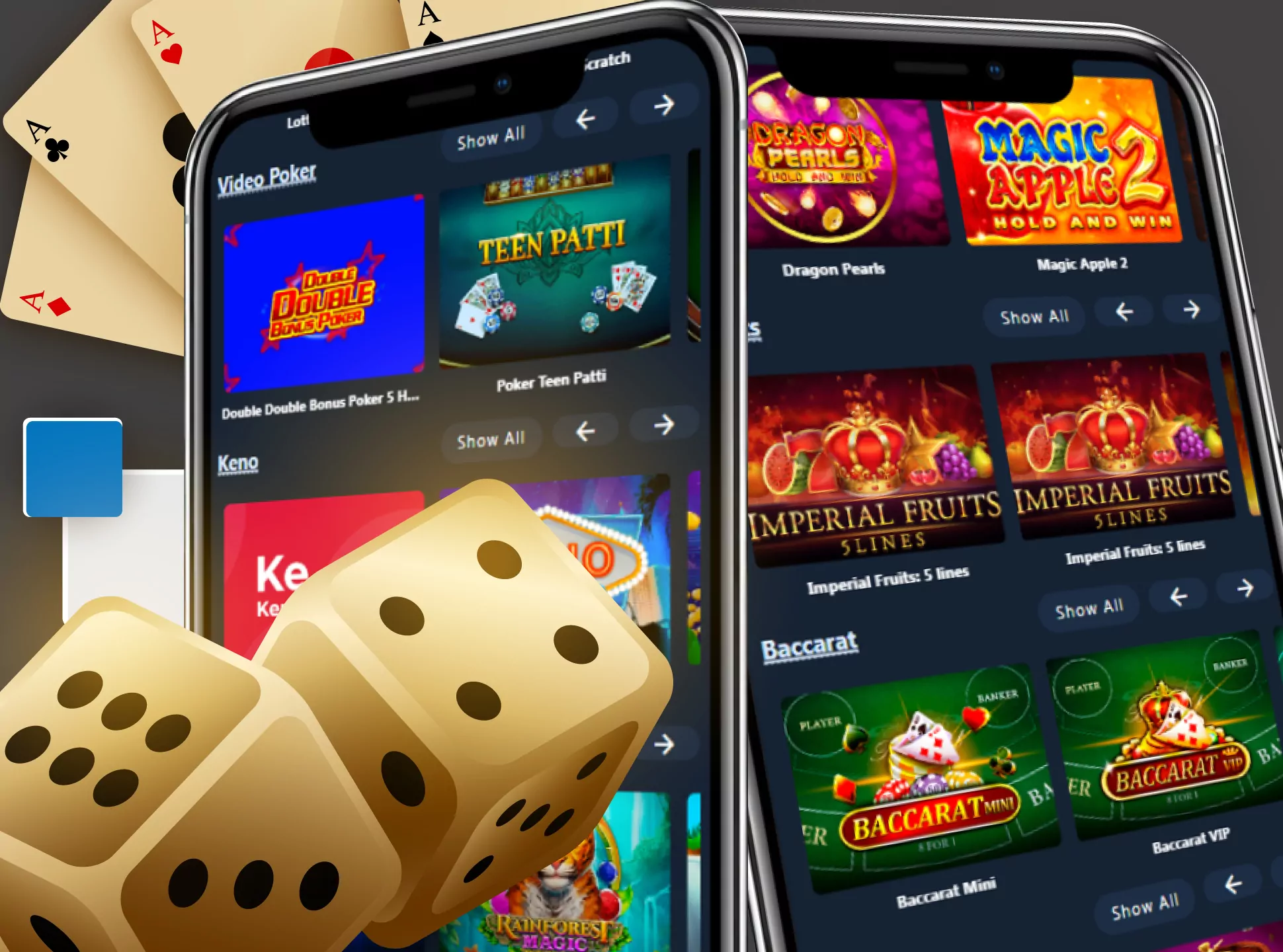 You can easilly play casino games in the 4rabet mobile app.