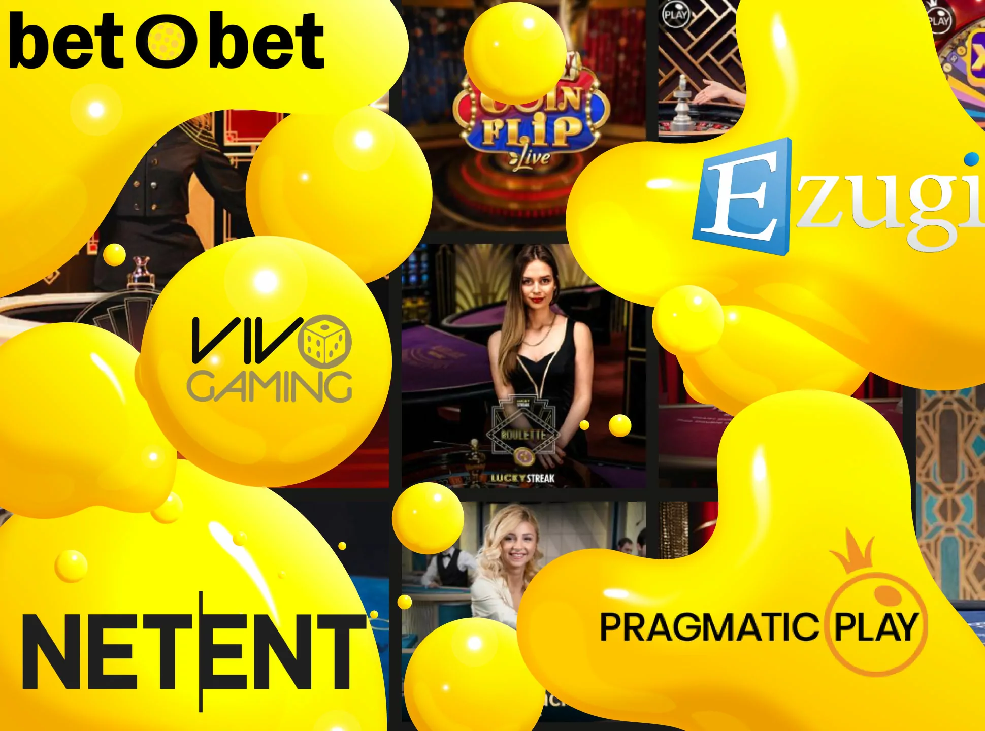Betobet has a lot of various casino games from well-known games providers.
