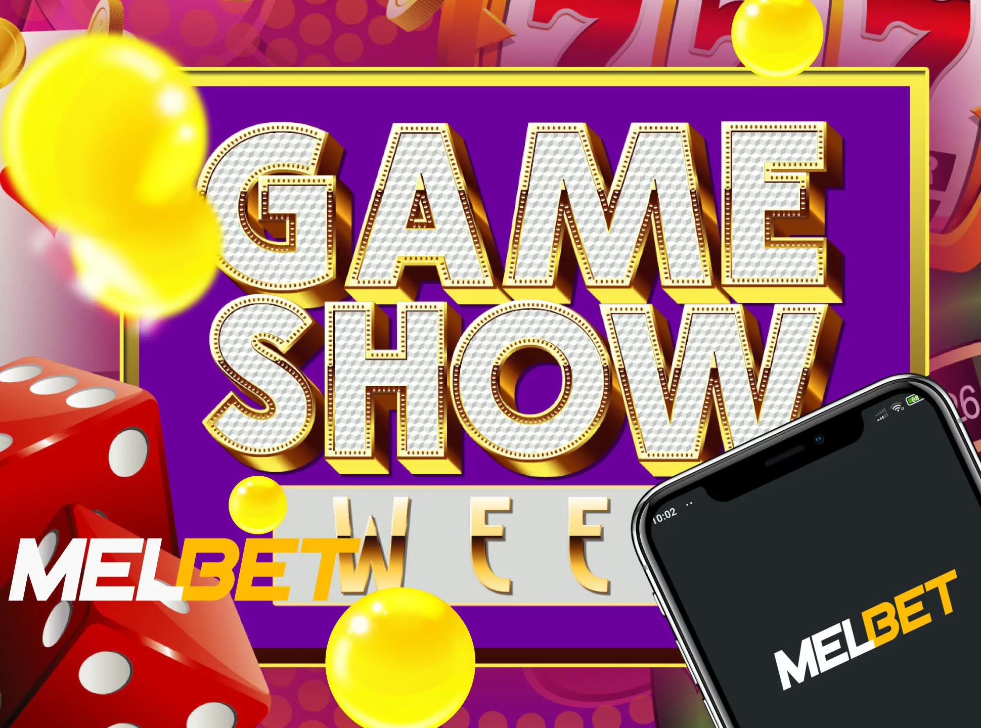 Watch and bet on live game shows.
