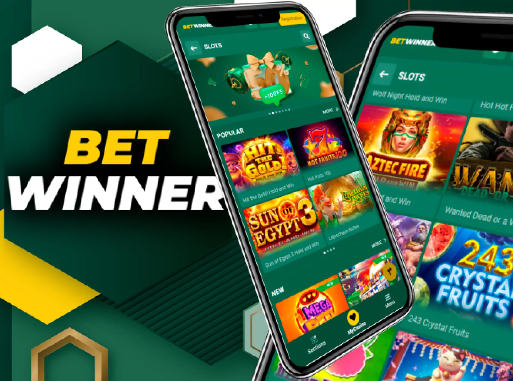 Play casino games via your mobile browser.