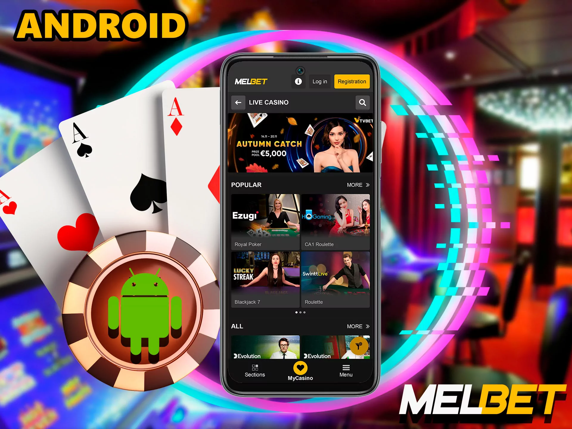For the convenience of the game, users can get the application for the Green Robot, you just need to download the apk file and run the installation.