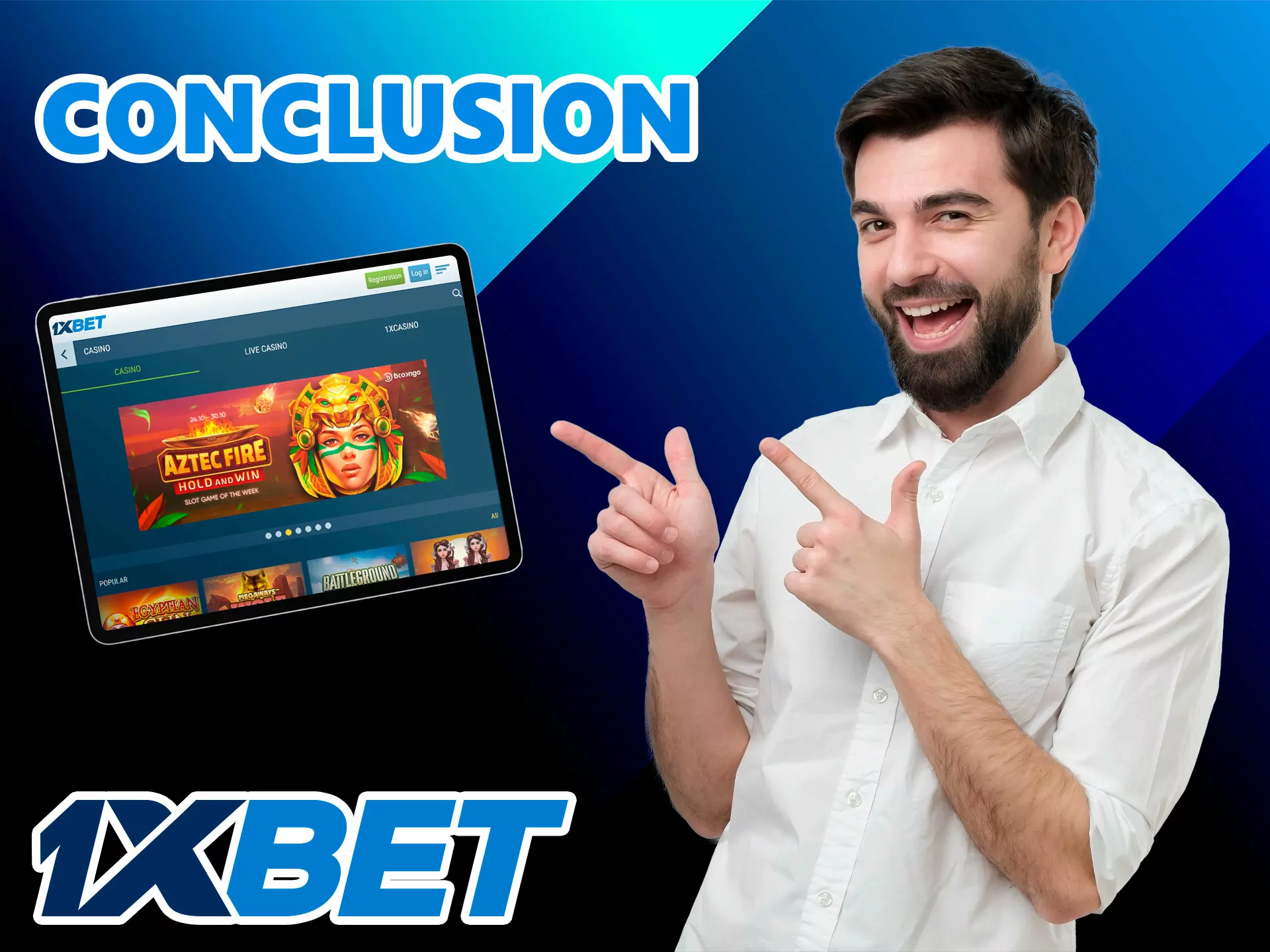 An excellent casino with a huge range of games, all categories on the site have convenient search filters, unique game design - all this makes 1xbet attractive among players from Bngadesh.
