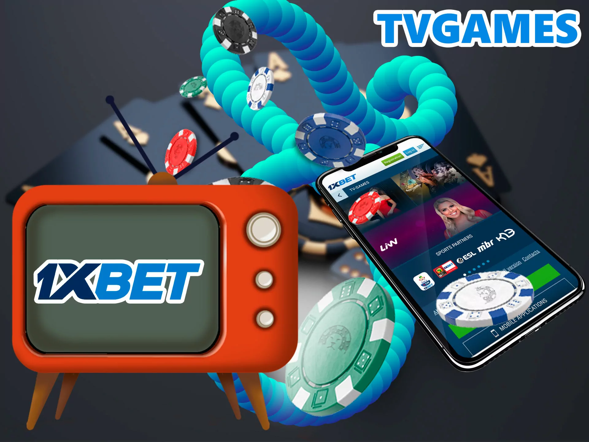 This section is primarily for connoisseurs of picture quality and professionalism of the dealer, here you will find: TVBET, Hollywood TV and Lotto Instant Win and many others.