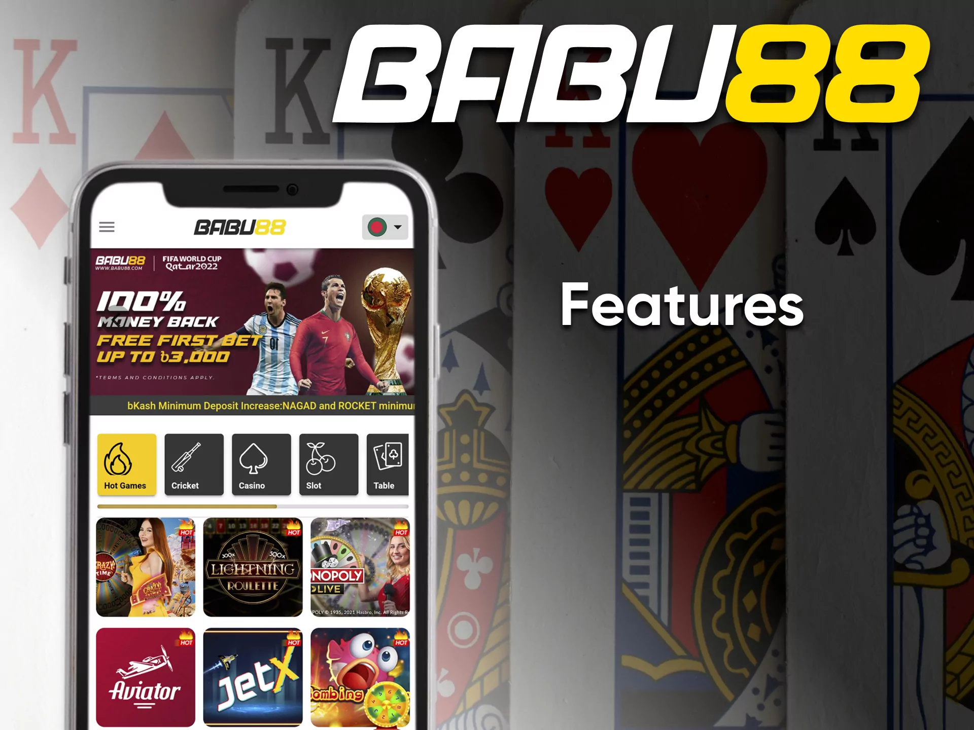 The team improves and creates additional functions for more convenient use of the Babu88 application.