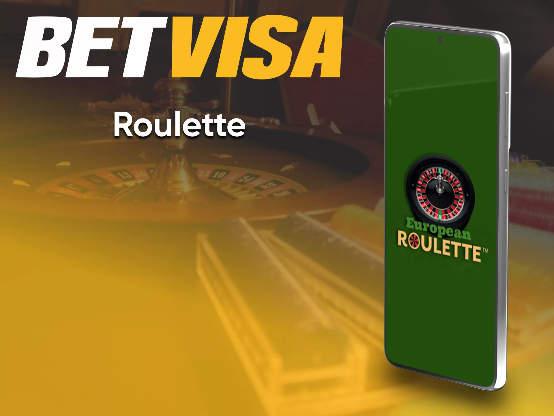 Roulette games are highly presented in the BetVisa, app.