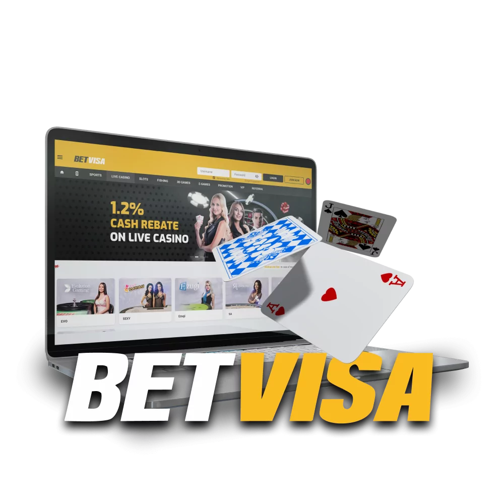 For casino games choose BetVisa.