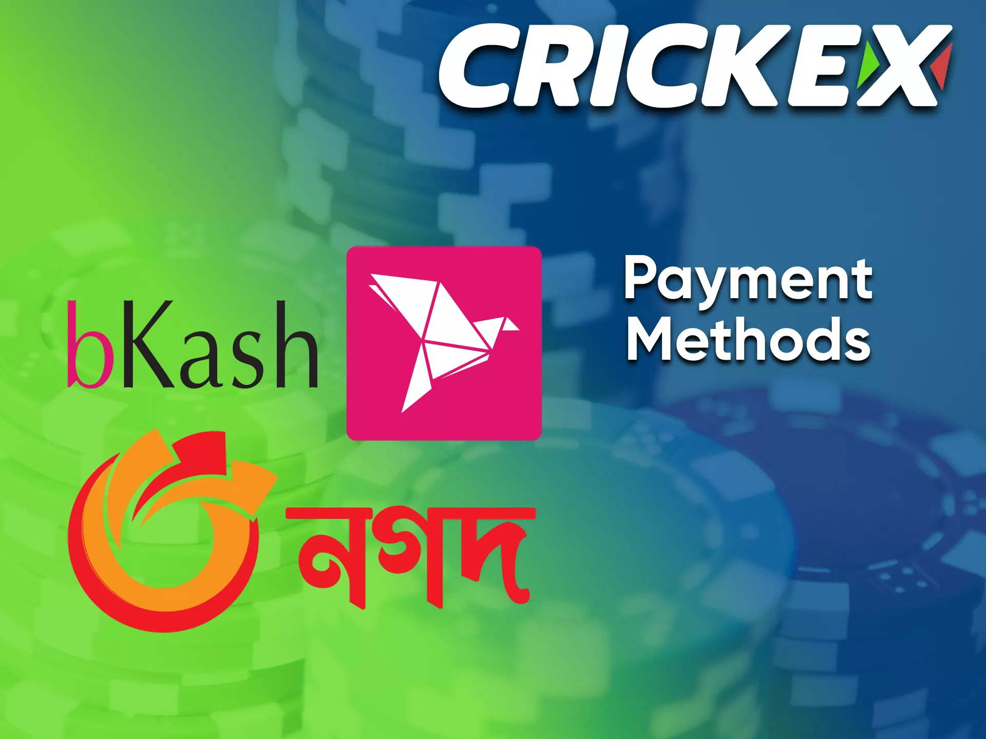 To start playing Crickex casino you need to make a deposit.