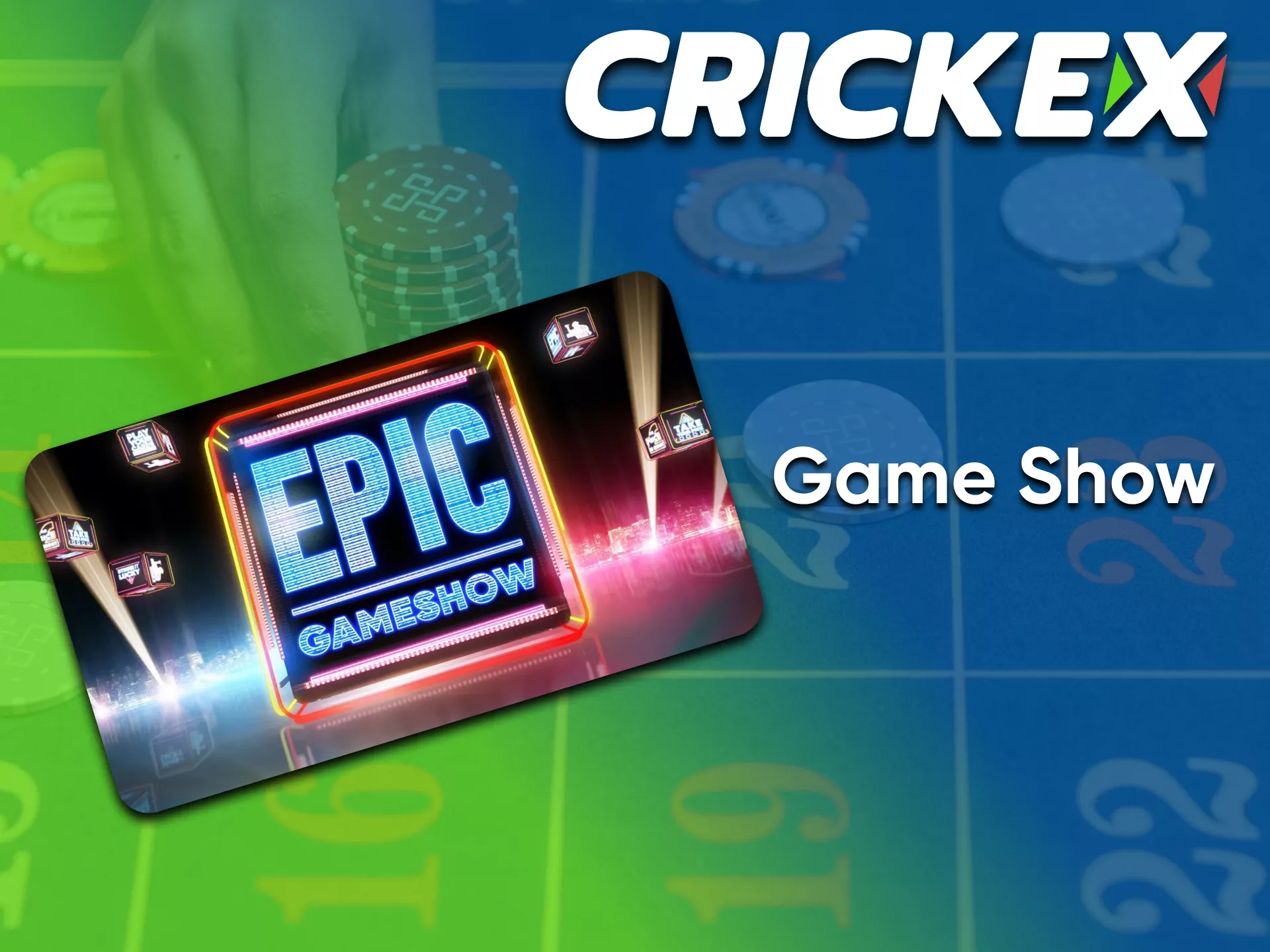 Visit the Crickex casino to play Games Shows.