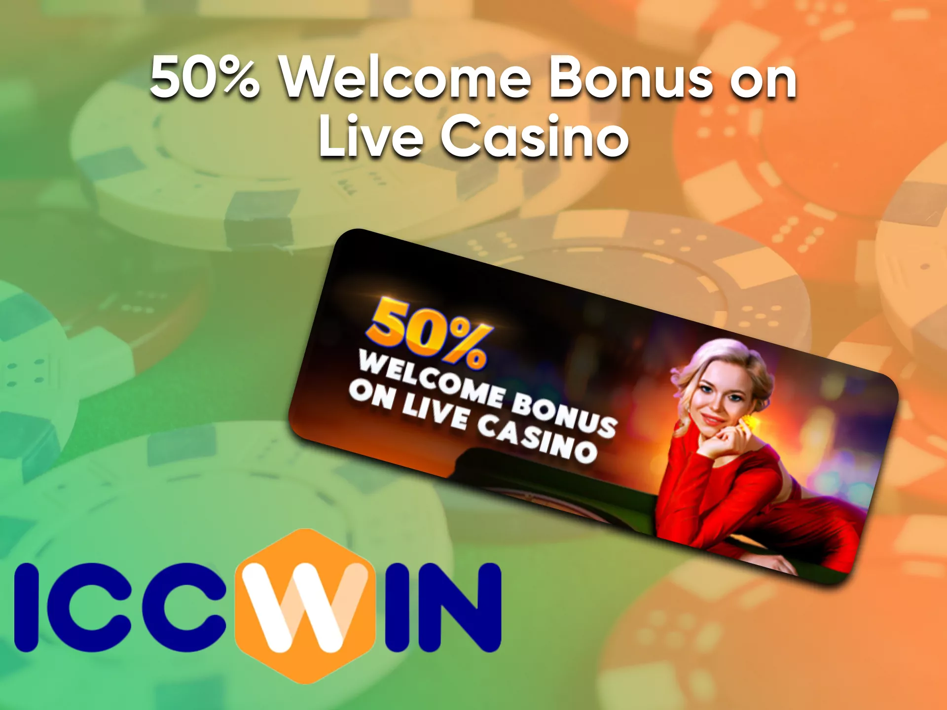 Replenish your account to receive a bonus from ICCWin.