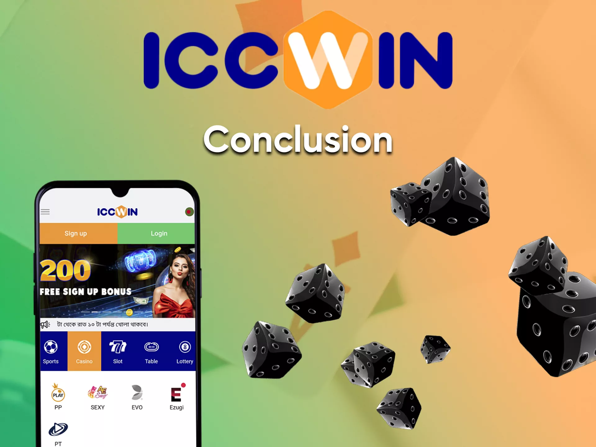 Play at a proven casino from ICCWin.