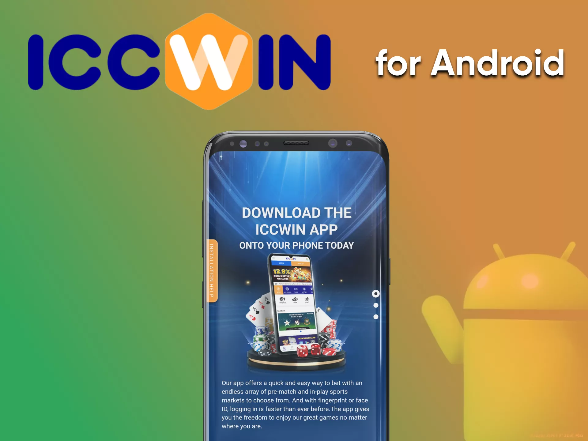 Play casino from ICCWin on your device.