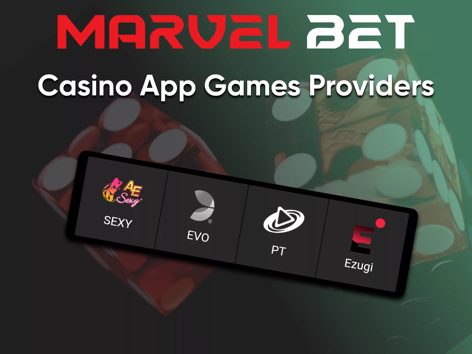 Casino games from Marvelbet only from trusted sitters.