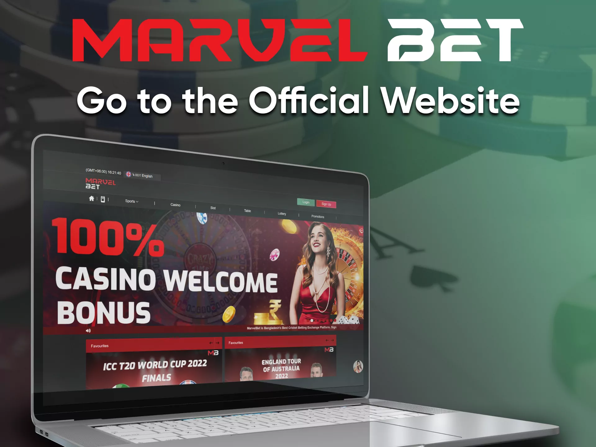 For casino games from Marvelbet, please register.