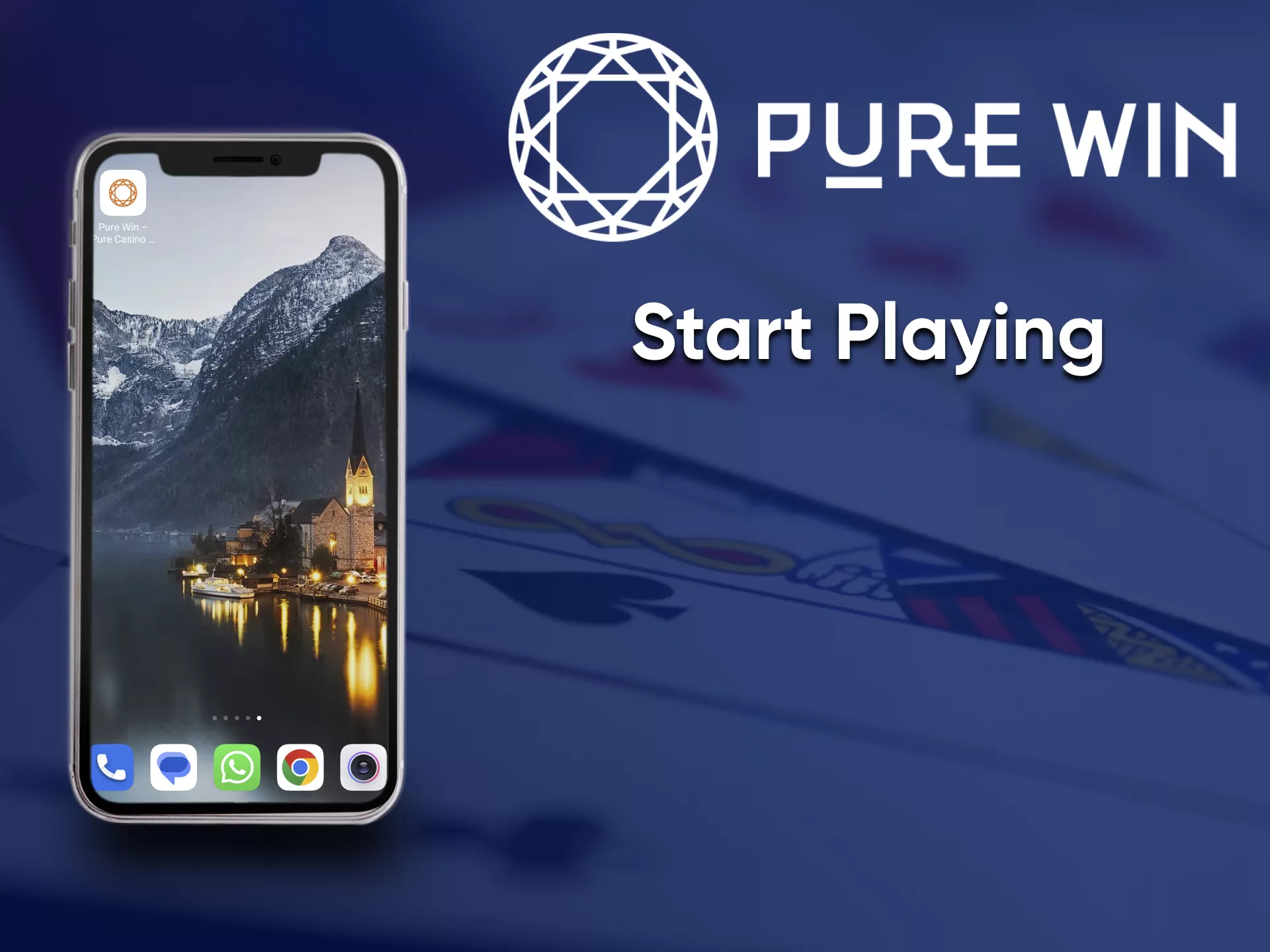 Start playing at the casino with Pure Win.