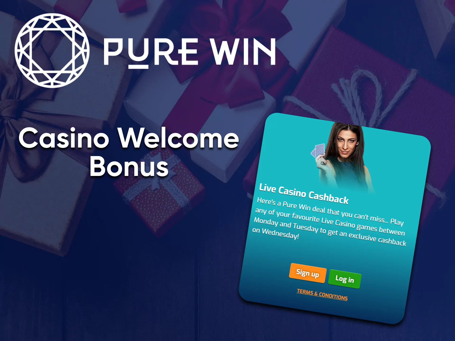 Play Slots for a bonus from Pure Win.