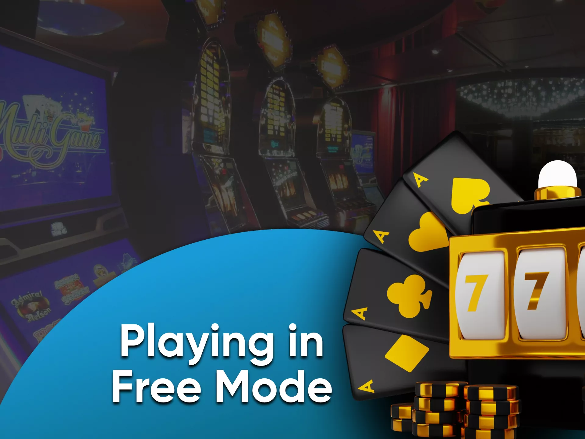 Play without losing money in slots online.