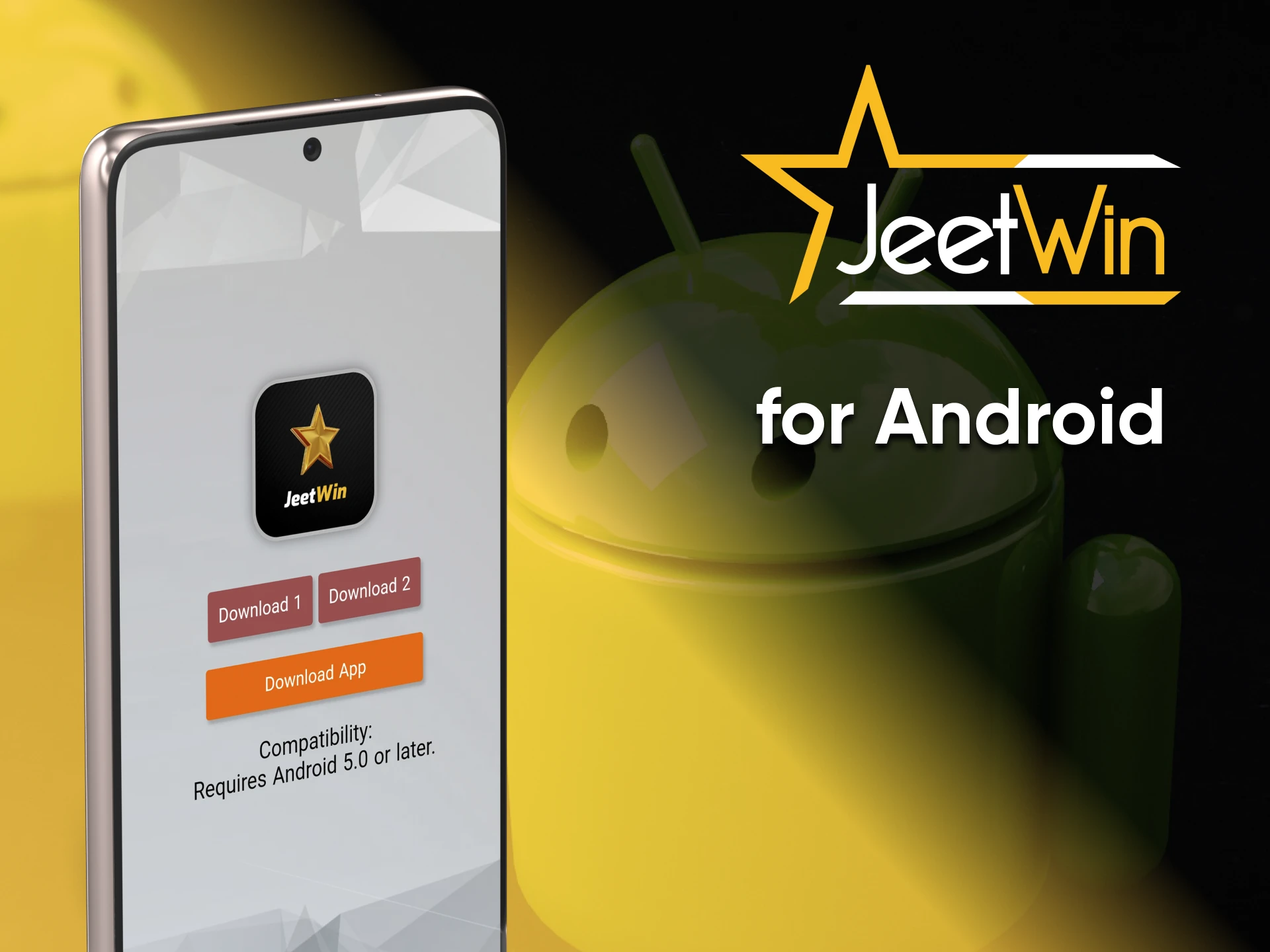Download the Jeetwin app for android platform.