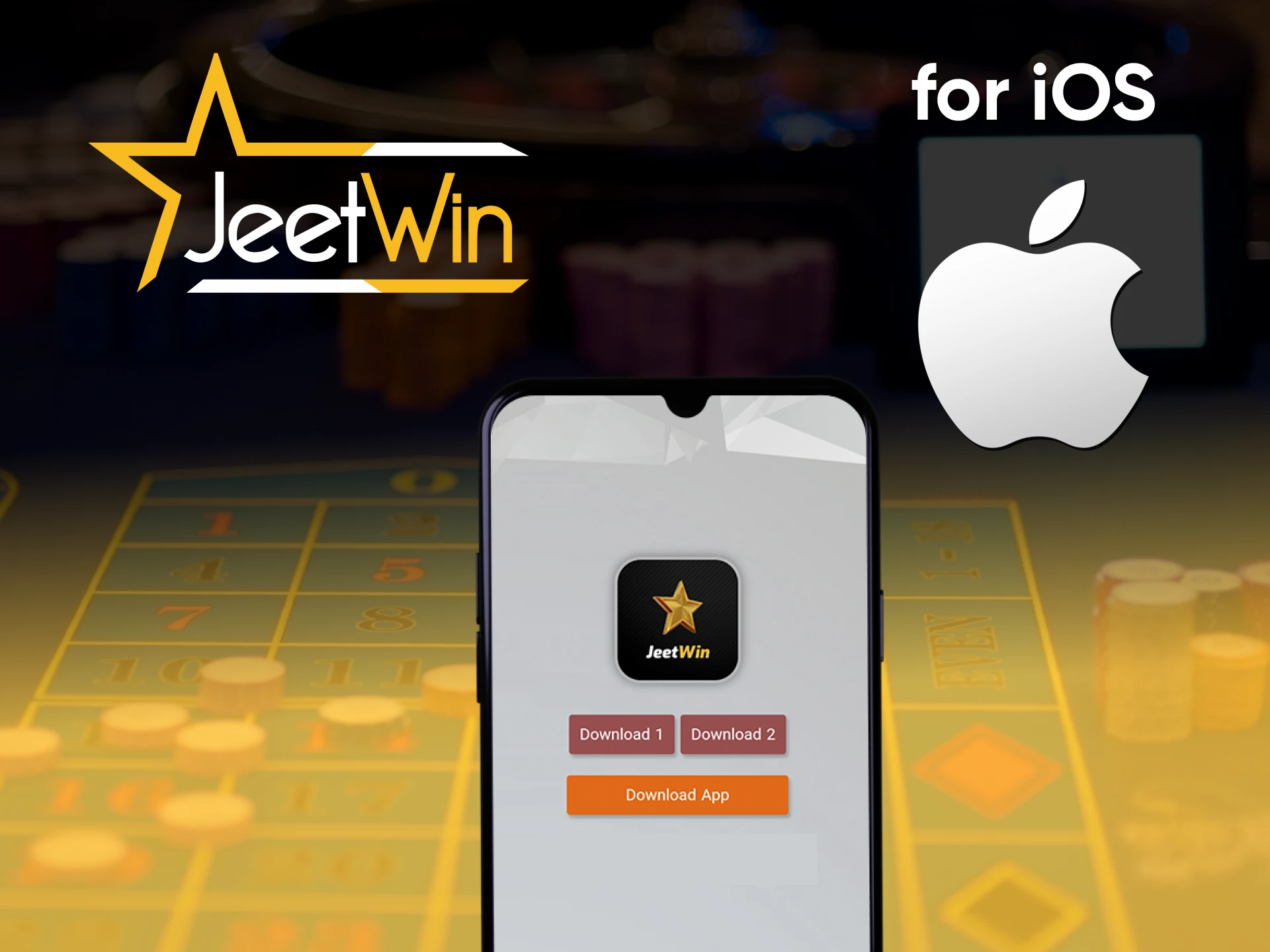 Download the Jeetwin app for iOS platform.
