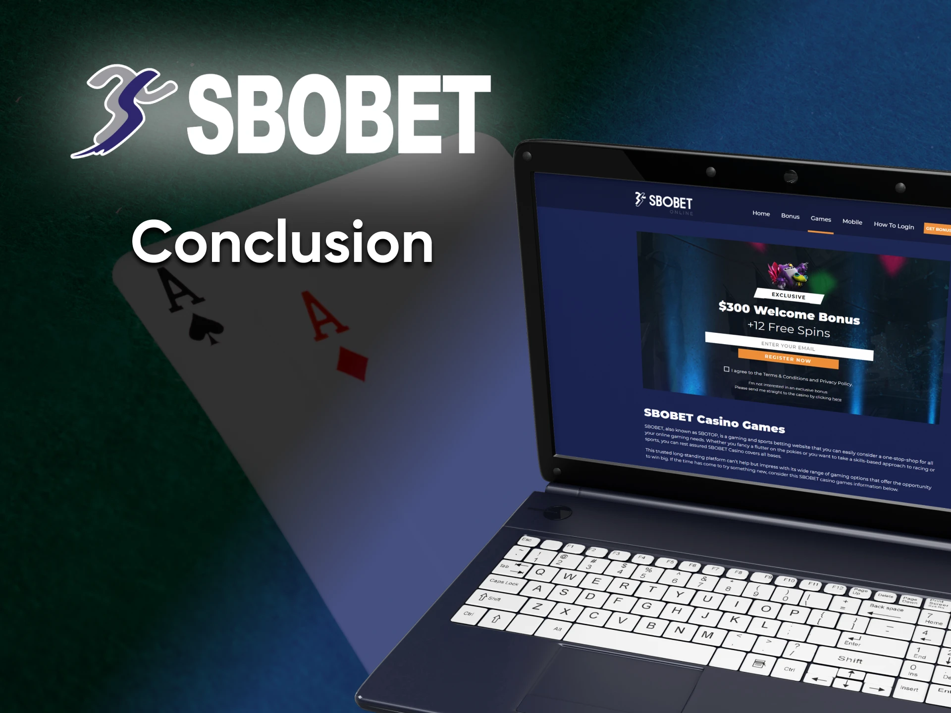 Sbobet is a platform with many casino games.