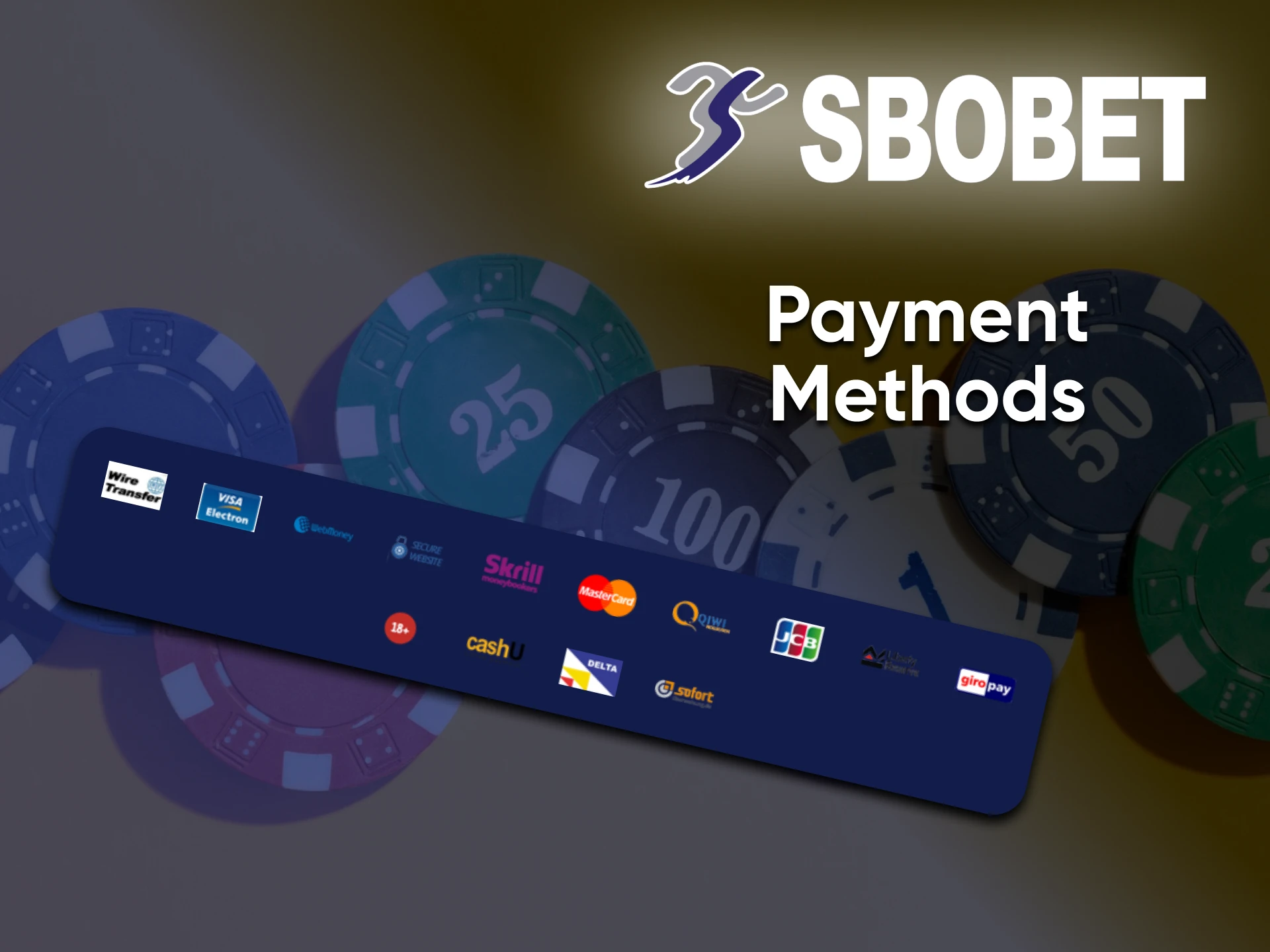 There are many ways to deposit on the Sbobet website.