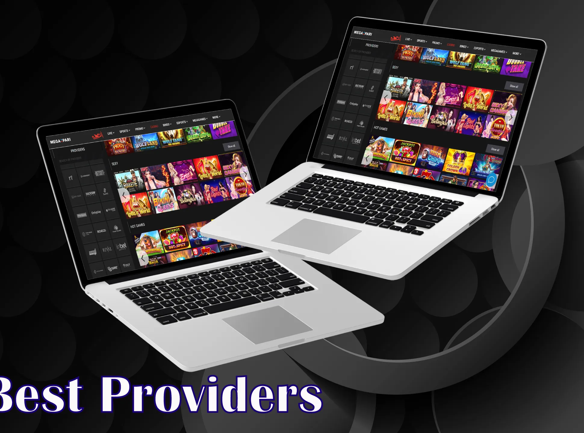 There are several features that help us rating the providers.