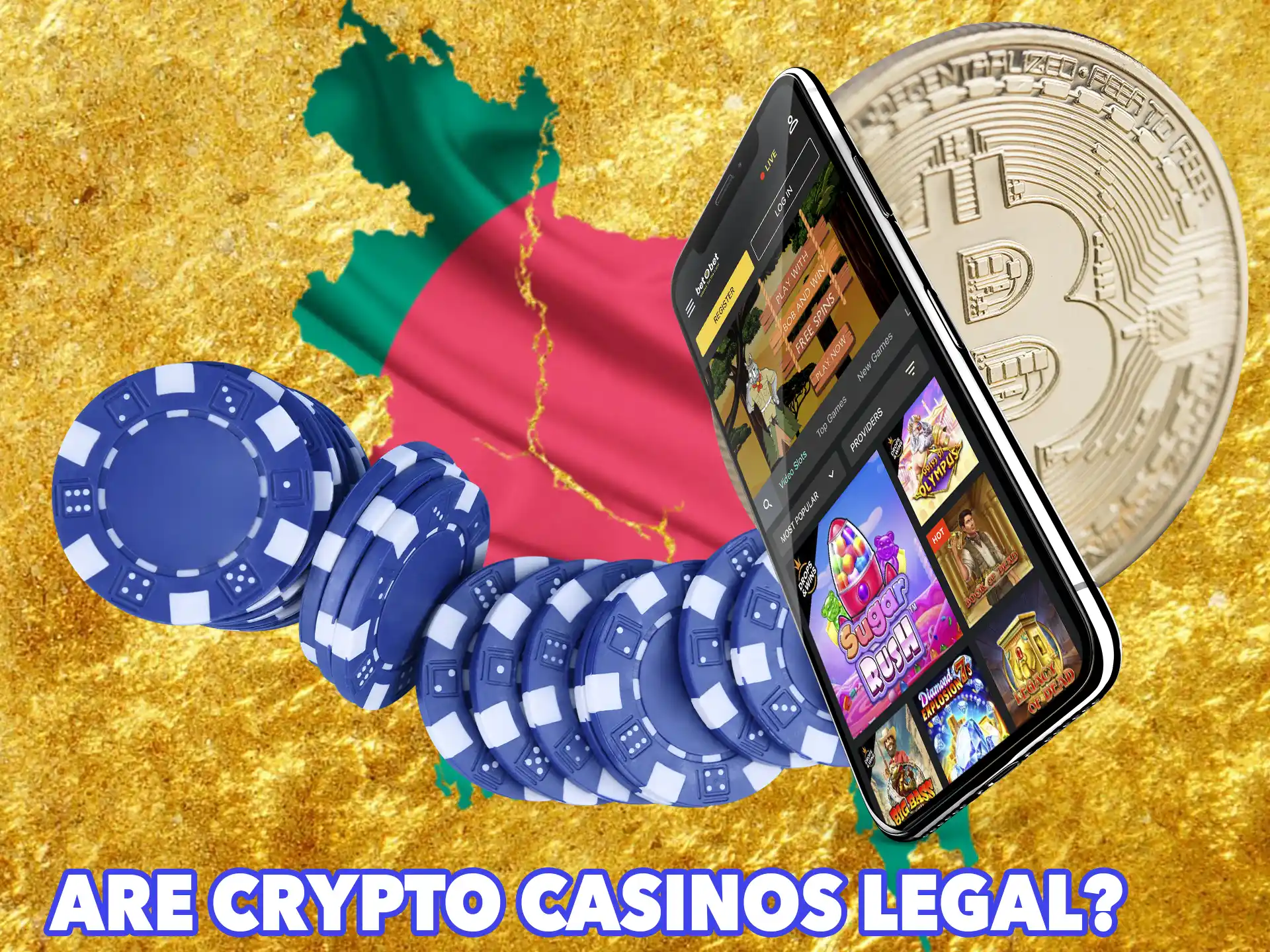 All casinos featured in the review are licensed and not banned in Bnagladesh.