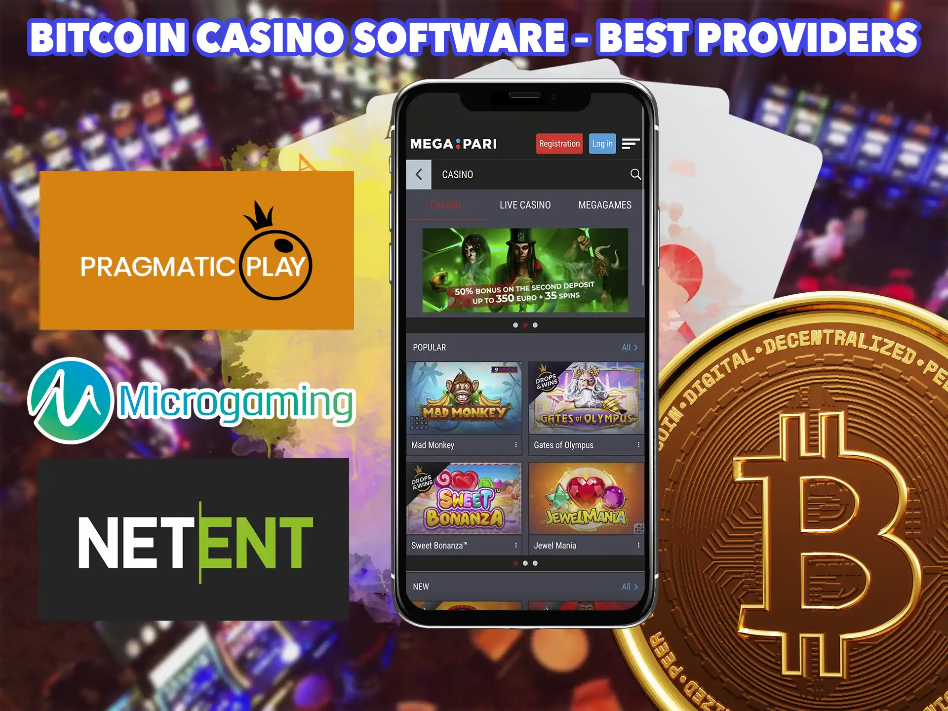 Prefer those crypto casino sites that have quality service providers to maximize your enjoyment of the game.