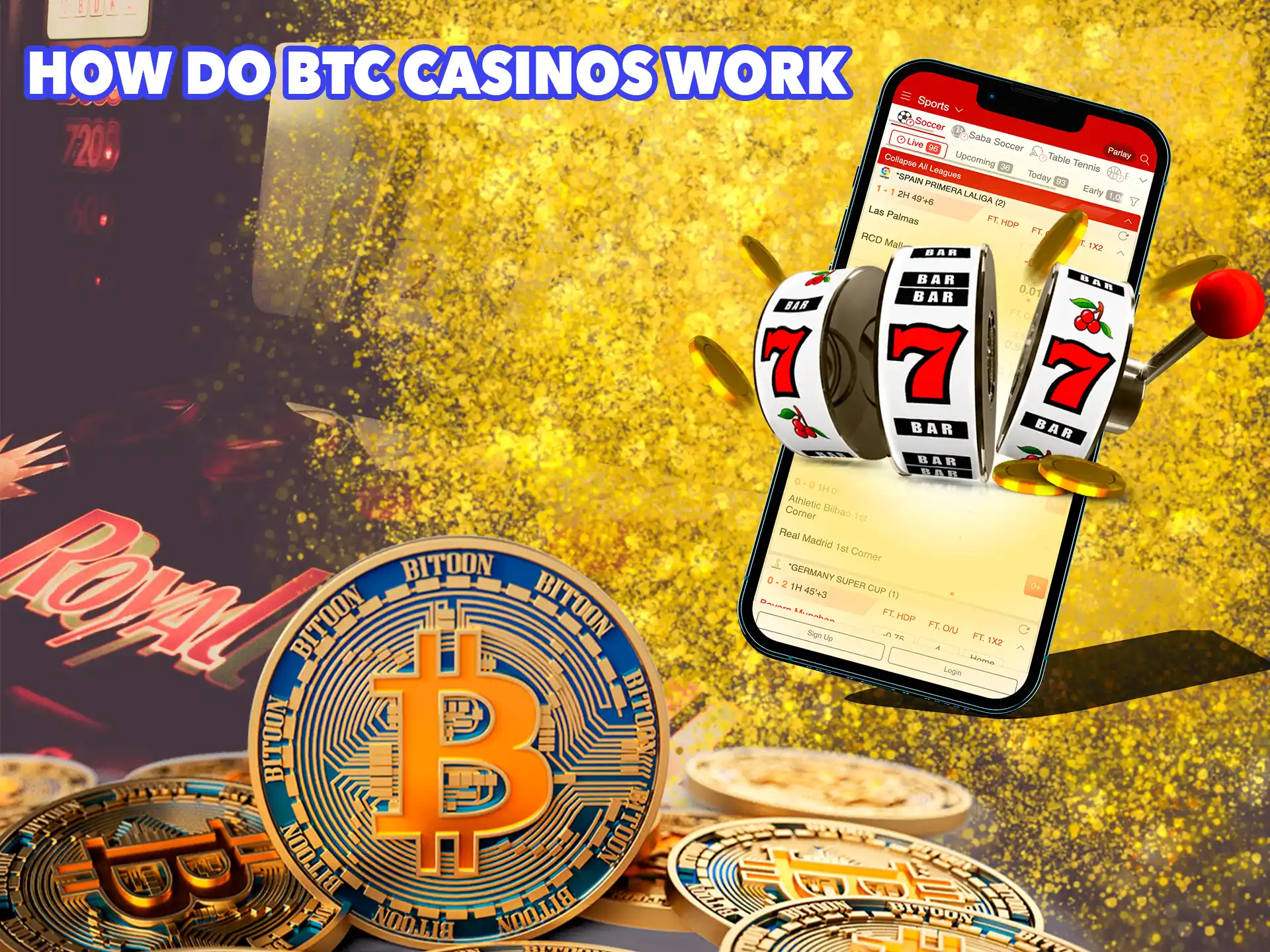 Learn more about the process of interacting with an online casino that works with cryptocurrency.