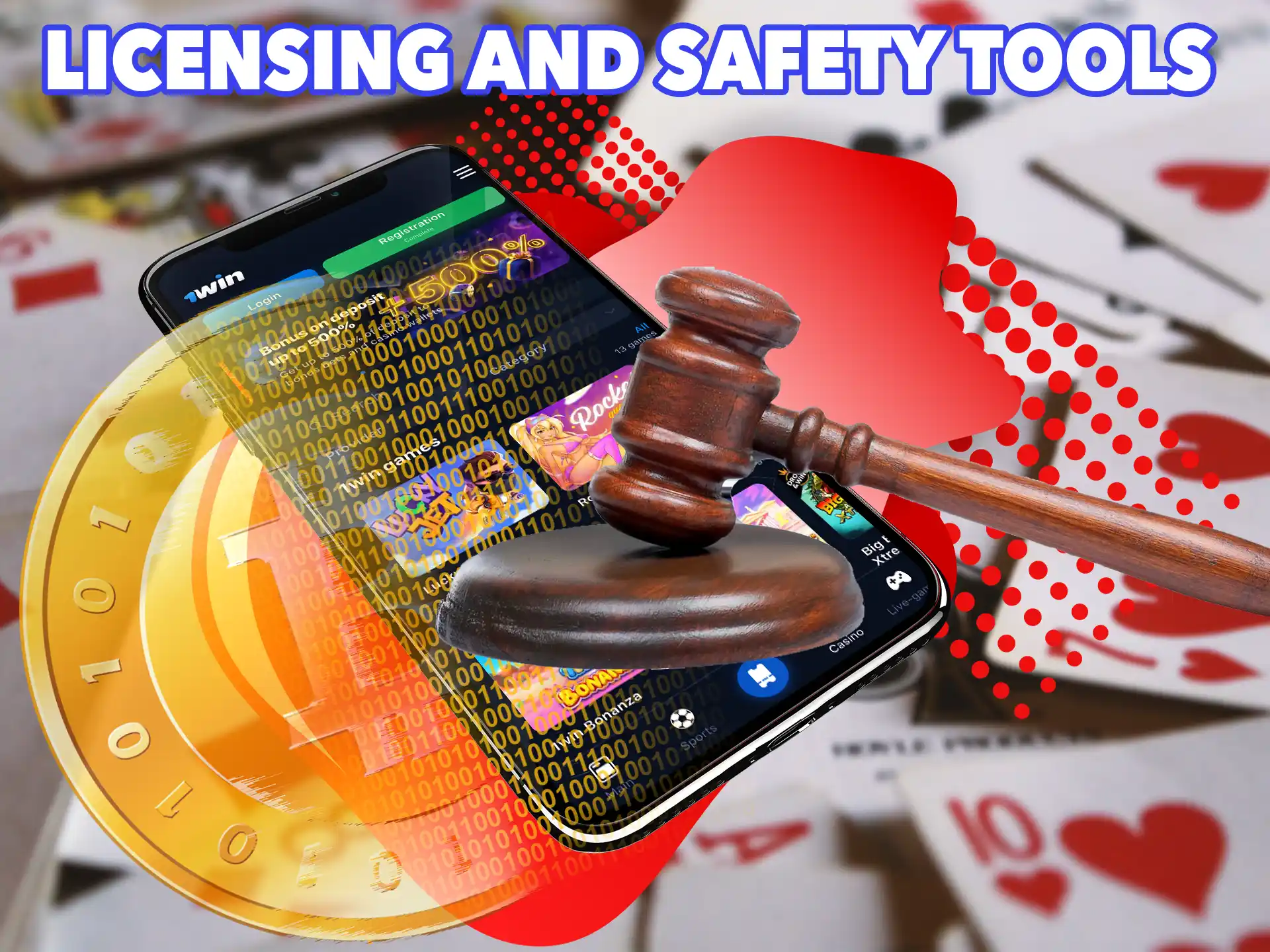 Choose only trusted crypto casinos with special licenses, because your safety is at stake.