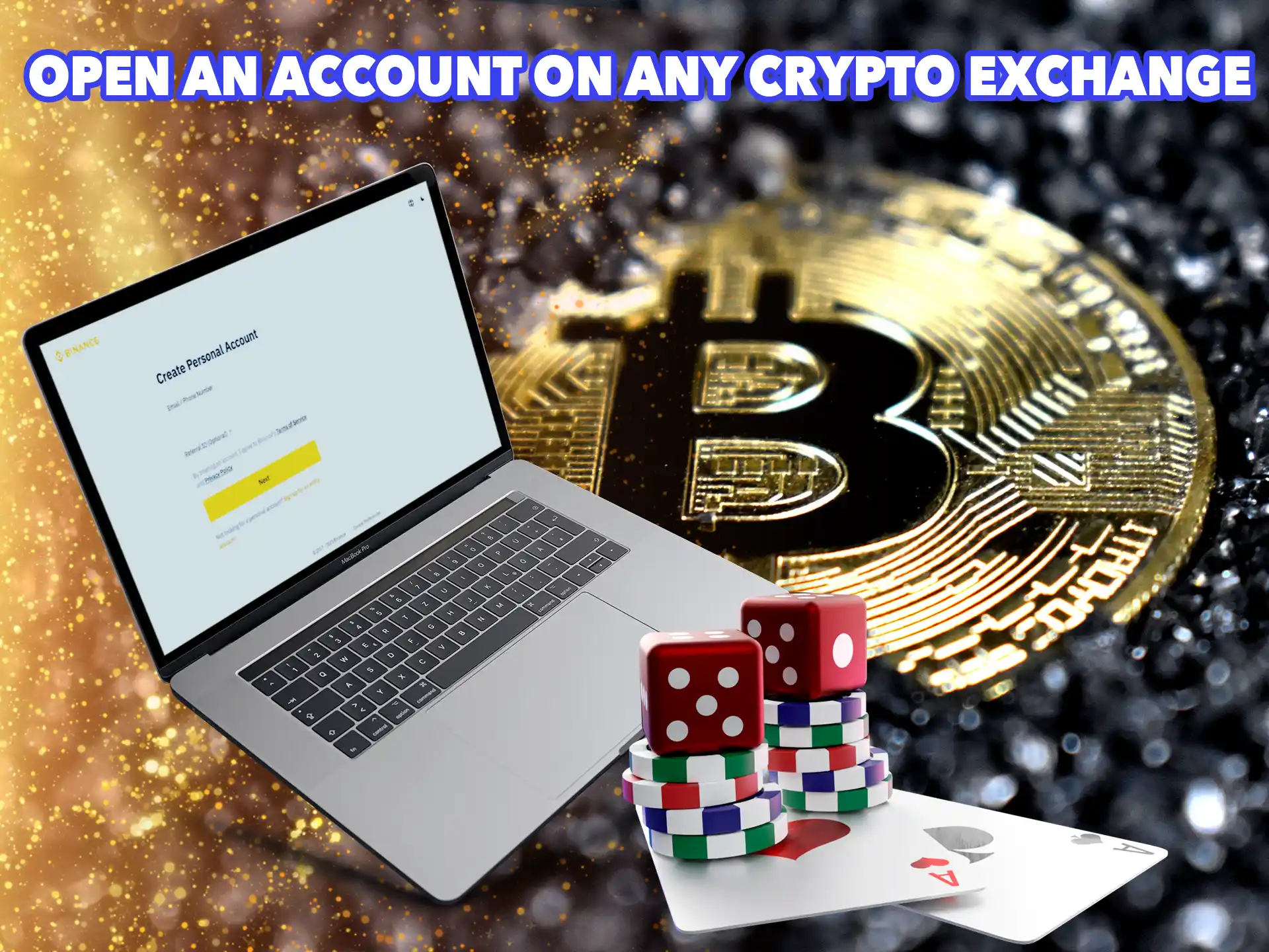 To start the game you need to create a cryptocurrency wallet on any of the exchangers, just register in it.
