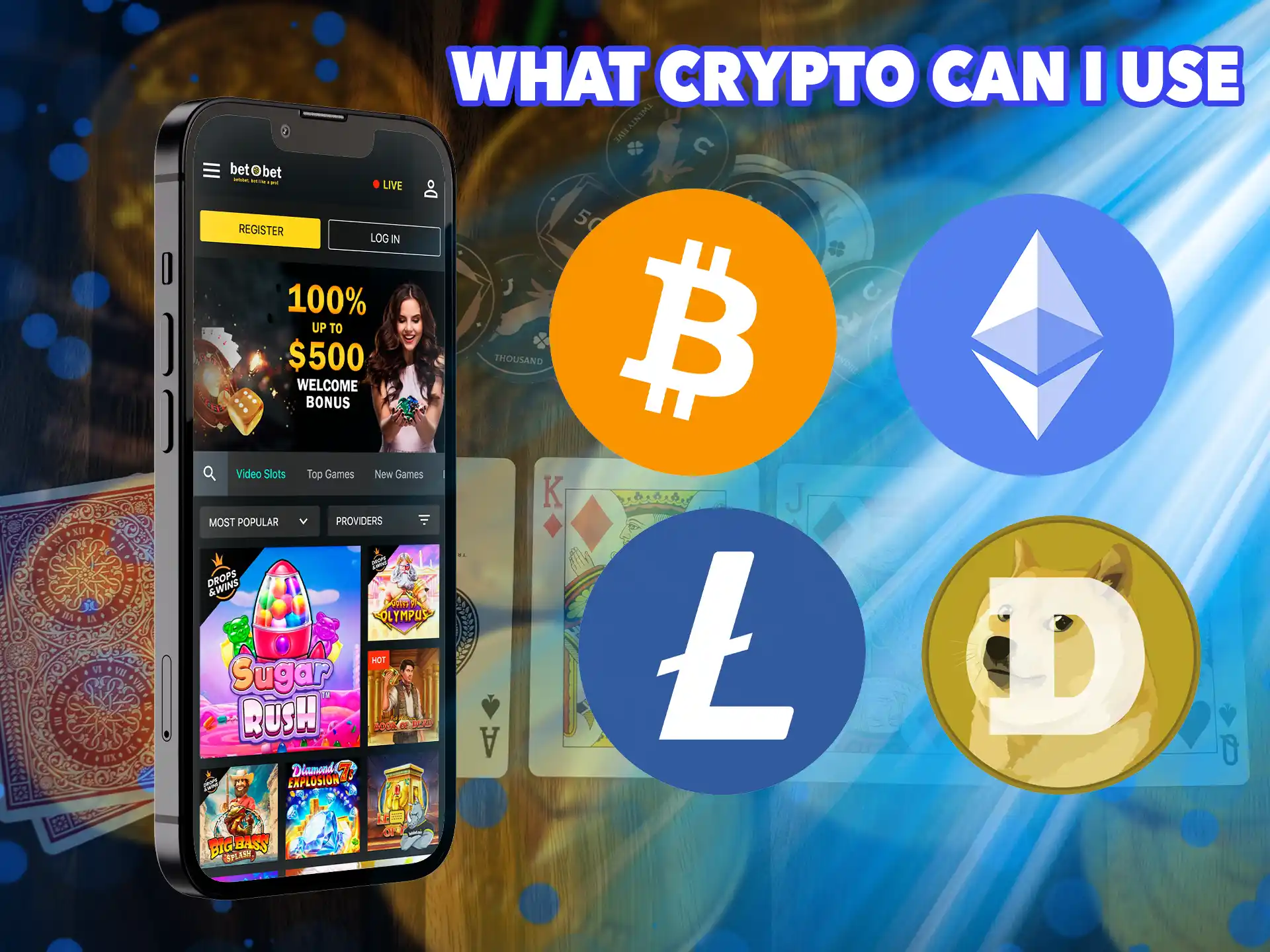 Different bookmakers offer different cryptocurrencies - their number will depend directly on your choice.