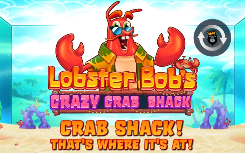 At 1Win play Lobster Bobs 'Crab Shack’ slot.
