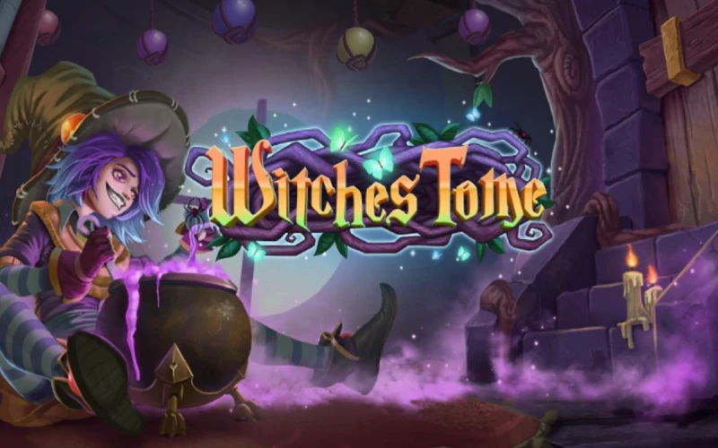 With 1Win, play the mystical slot game Witches Tome.