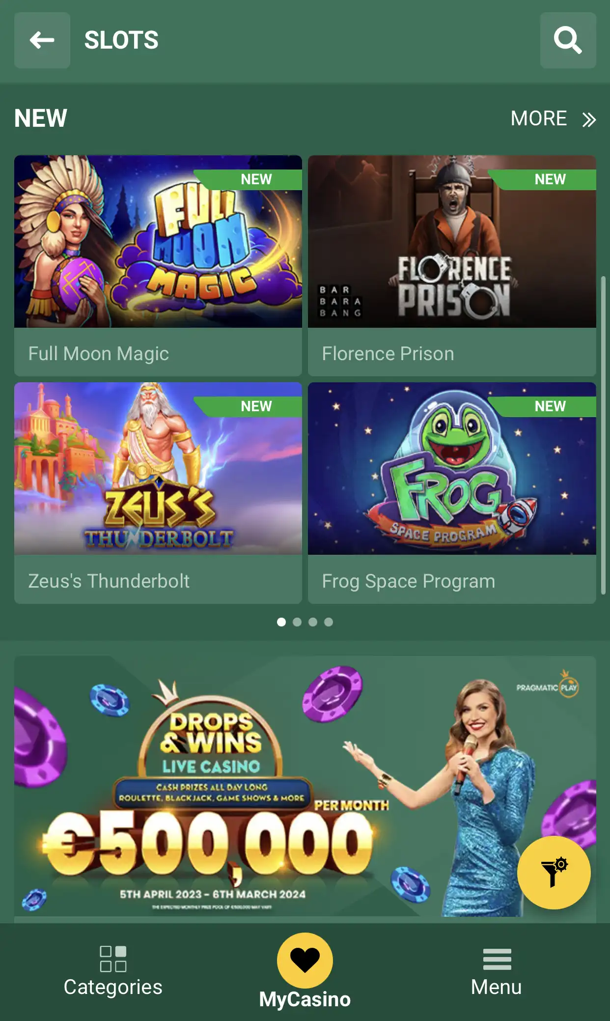 At Betwinner Casino you can find the latest in gambling and try to be one of the first to play.